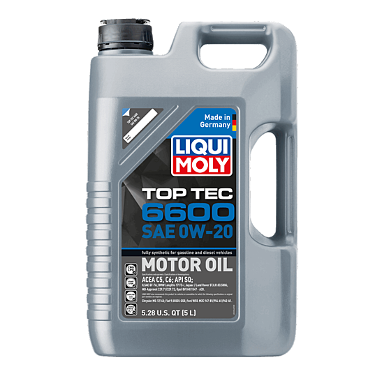LIQUI MOLY TOP TEC 6600 0W 20 5L X 4