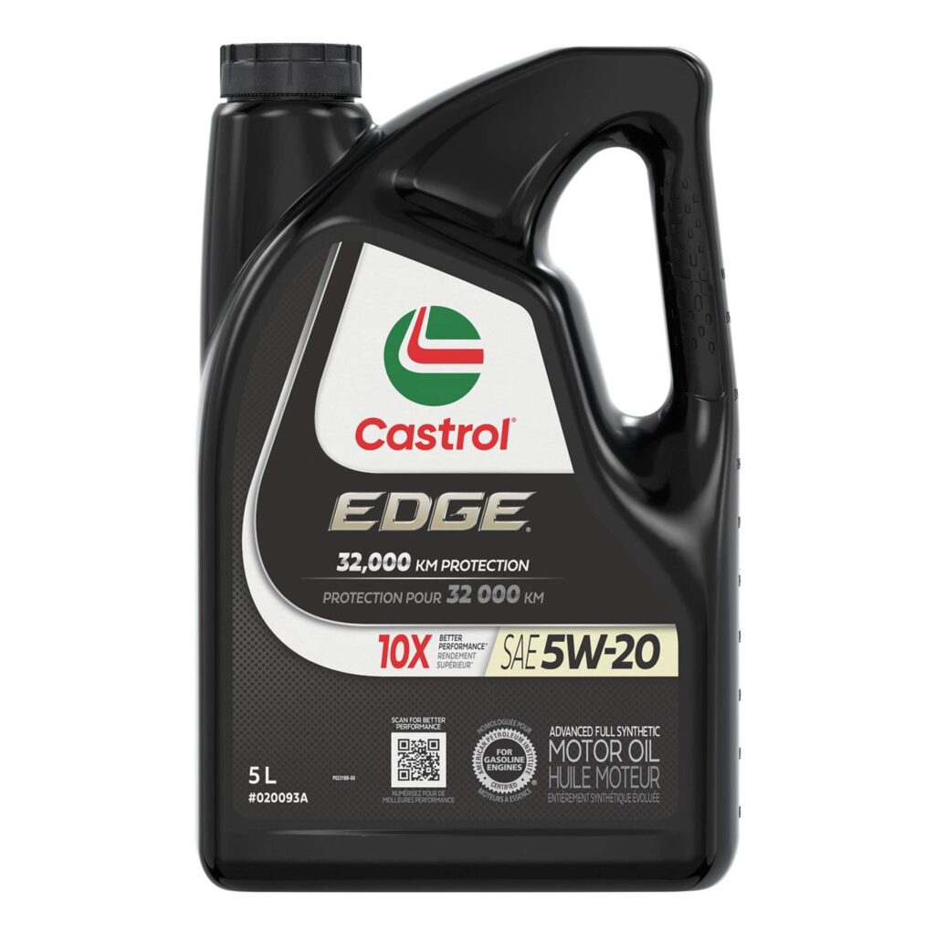 CASTROL EDGE ADVANCED FULL SYN 5W 20 5L X 3
