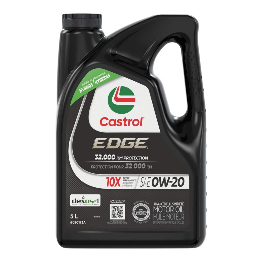 CASTROL EDGE ADVANCED FULL SYN 0W 20 5L X 3