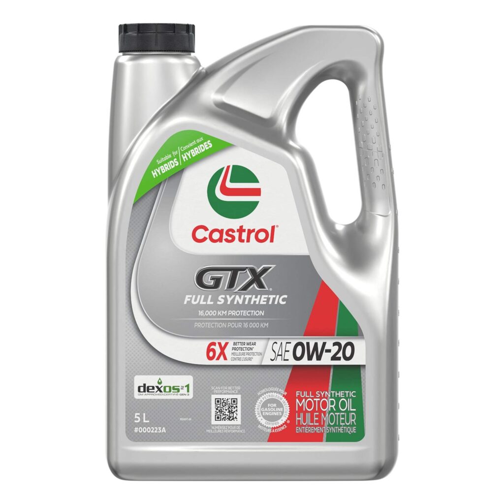 CASTROL GTX FULL SYN 0W 20 4.73L X 3