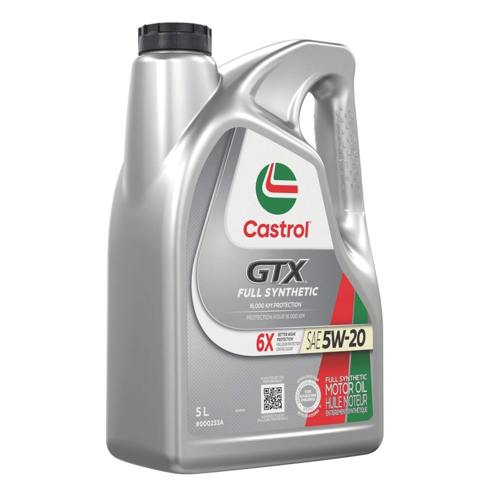 CASTROL GTX FULL SYN 5W 20 4.73L X 3