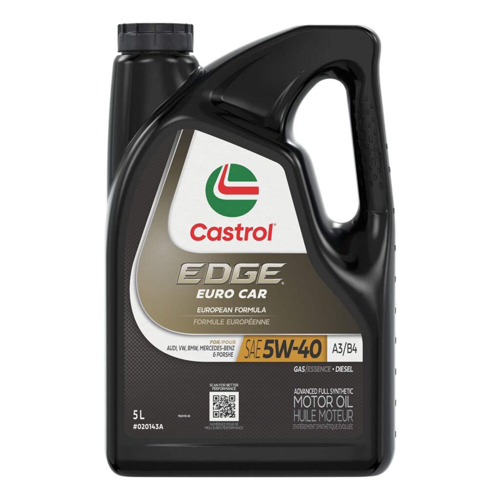 CASTROL EDGE ADVANCED FULL SYN 5W 40 A3/ B4 4.73LX 3