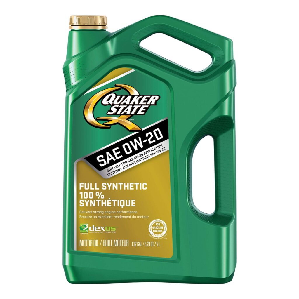 QUAKER STATE 0W20 5L X 3